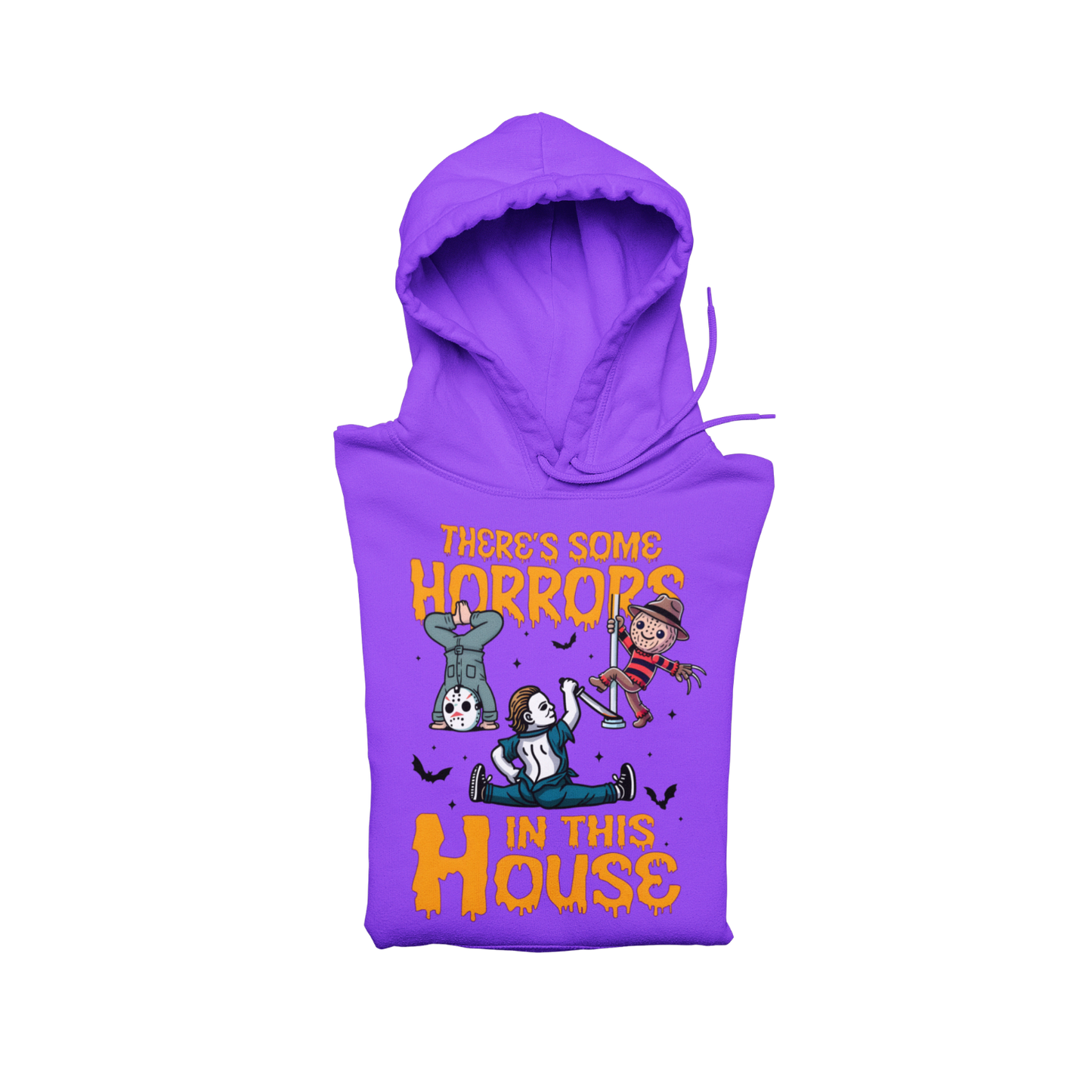 There’s Some Horrors in This House Hoodie – Purple