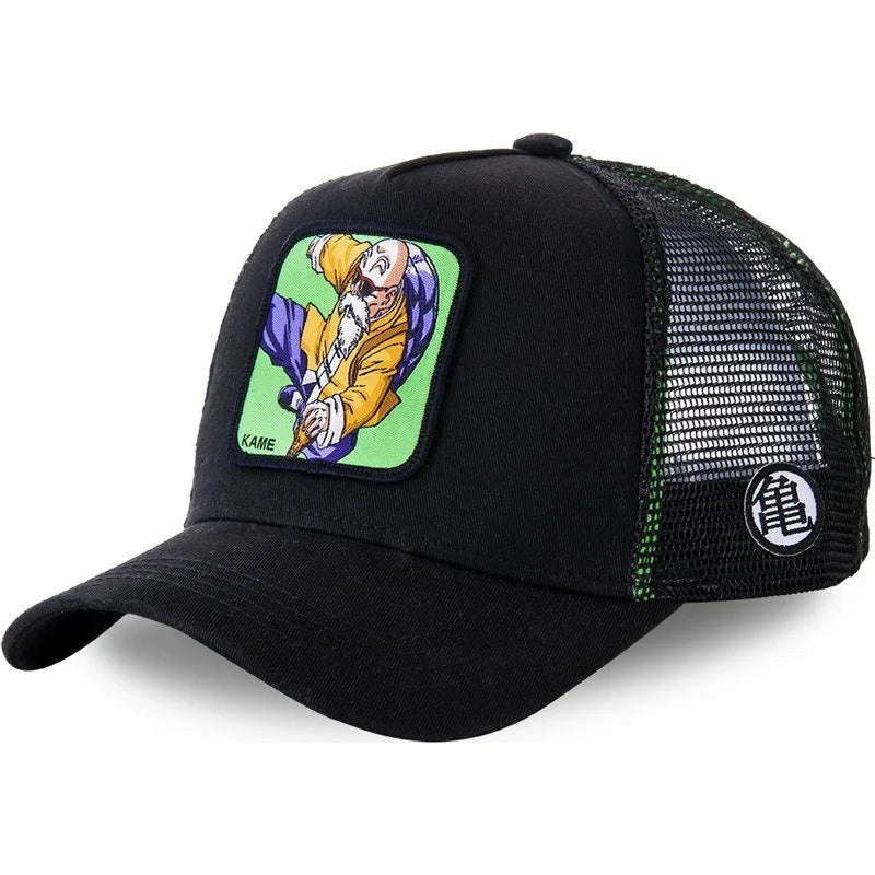 Dragon Ball Son Embroidered Trucker Cap