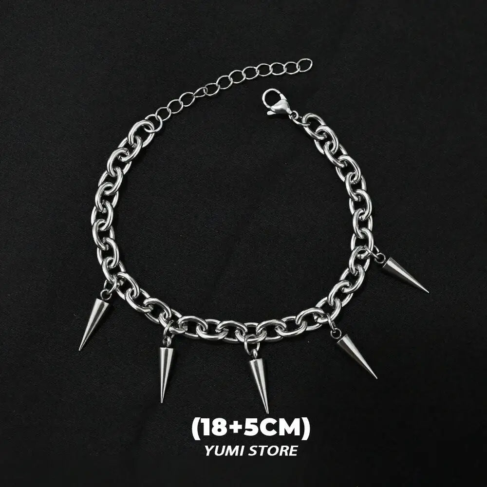 Punk Rivet Bracelet For Man