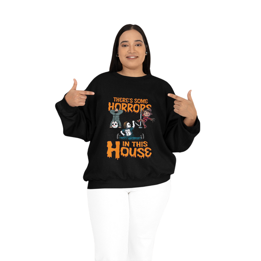 There’s Some Horrors in This House Hoodie – Black