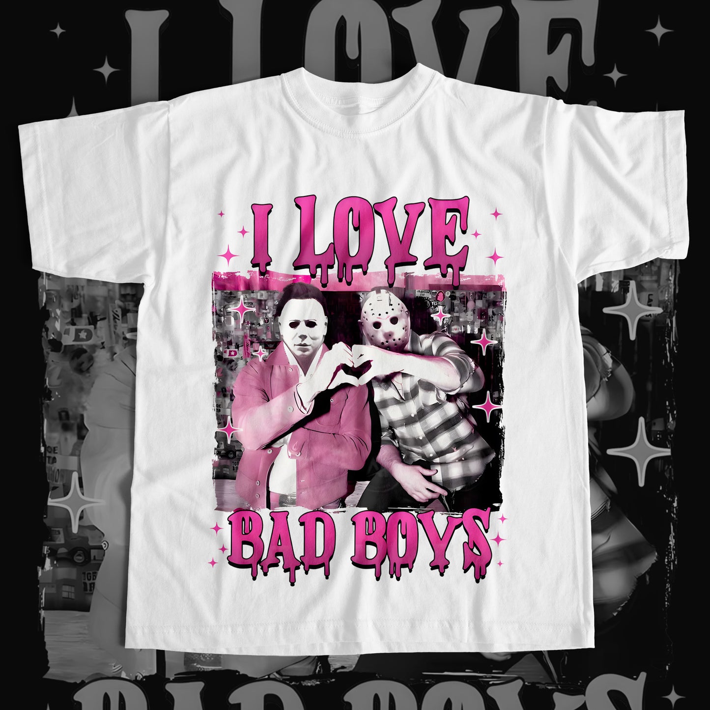 “I Love Bad Boys” (Classic Horror Duo)