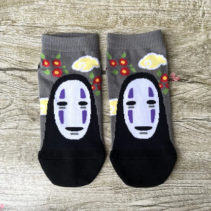 Anime Calcifer Cat Socks