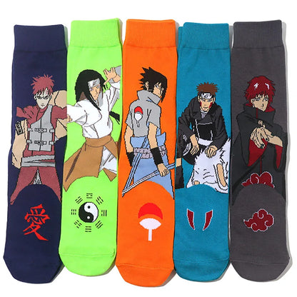 Naruto Anime Men's Crew Socks