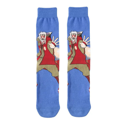 Naruto Anime Men's Crew Socks