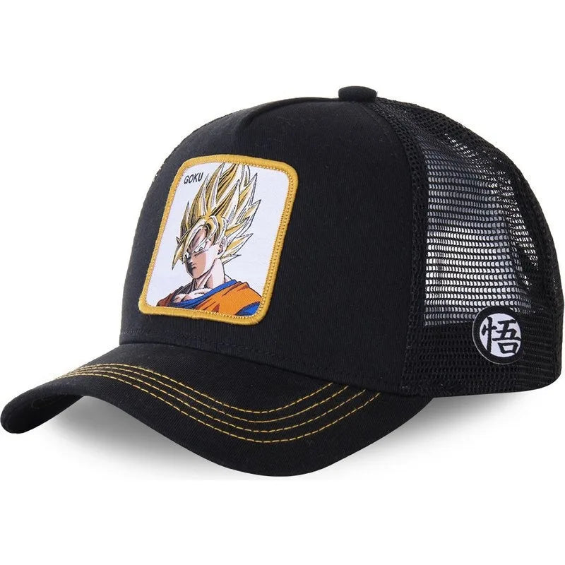 Dragon Ball Son Embroidered Trucker Cap
