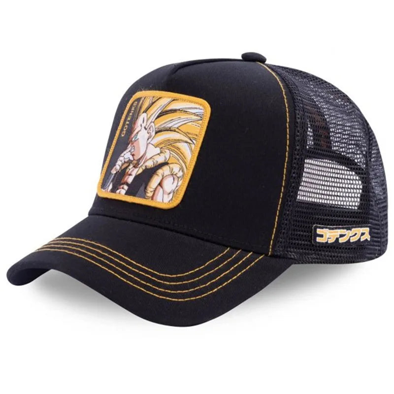 Dragon Ball Son Embroidered Trucker Cap