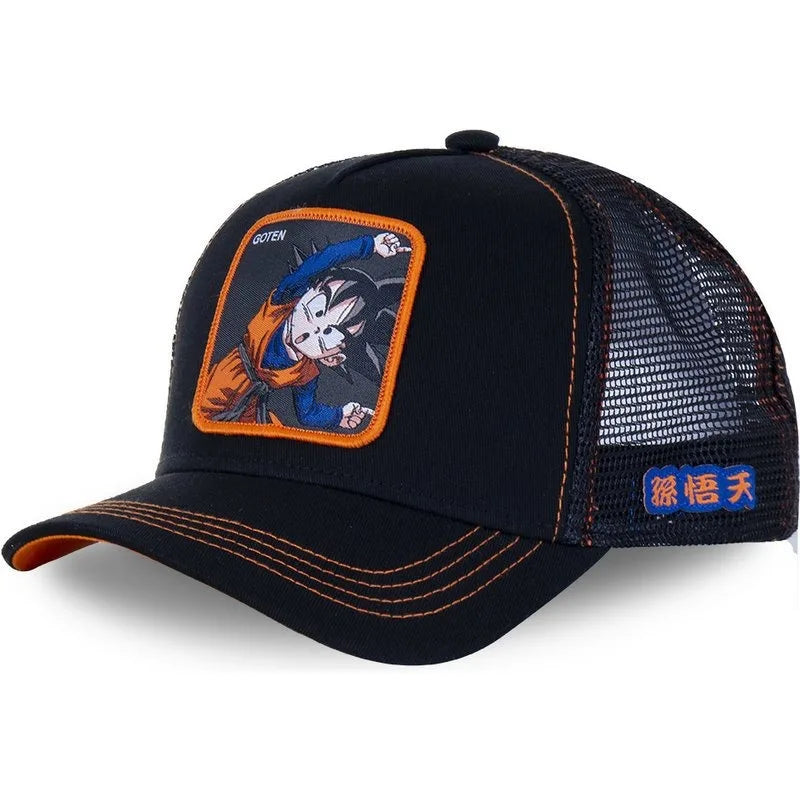 Dragon Ball Son Embroidered Trucker Cap