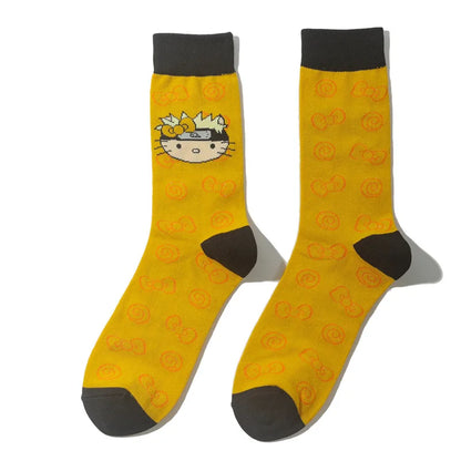 Naruto Anime Men's Crew Socks