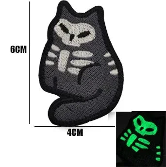 Cartoon Cat Embroidered Armband