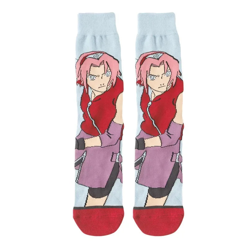 Naruto Anime Men's Crew Socks
