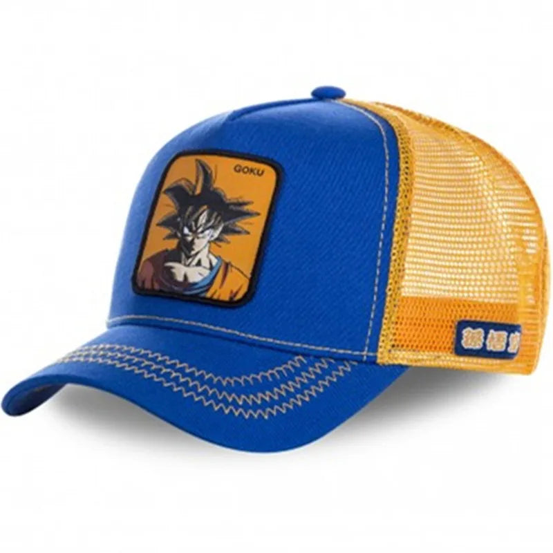 Dragon Ball Son Embroidered Trucker Cap