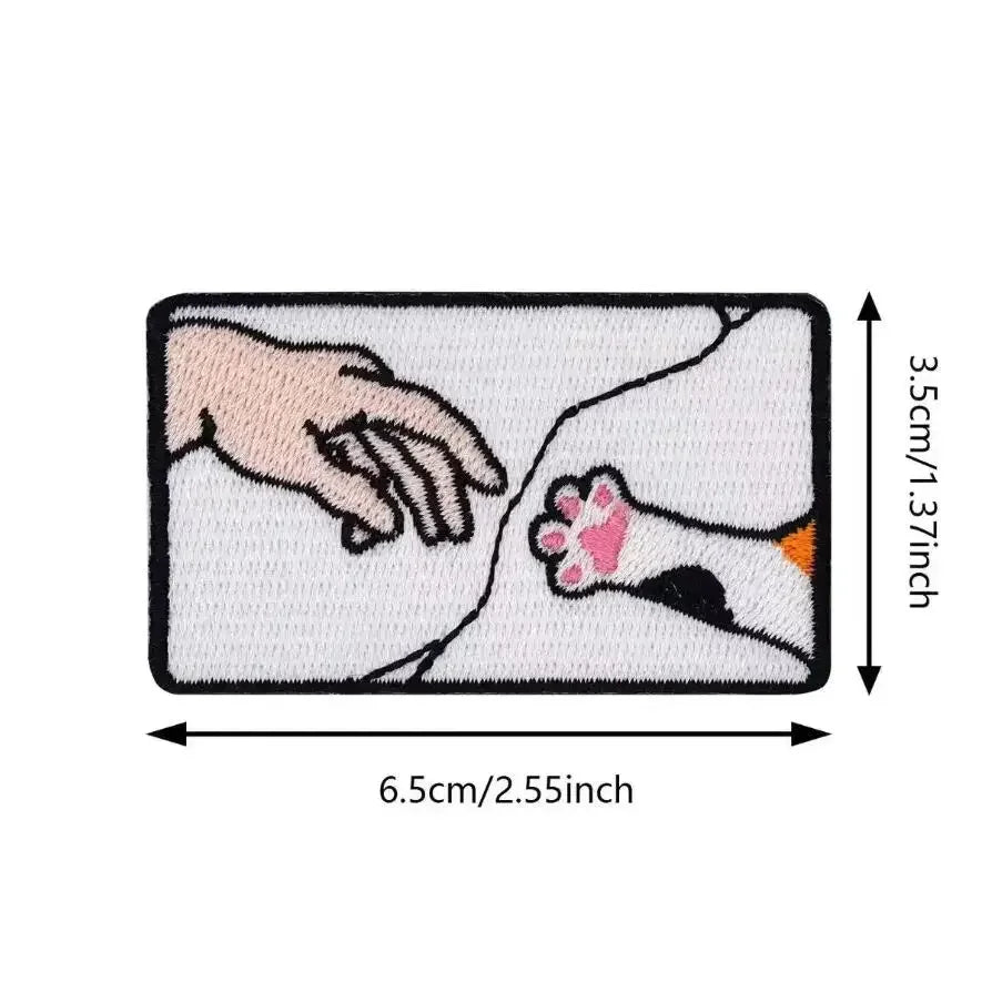 Cartoon Cat Embroidered Armband