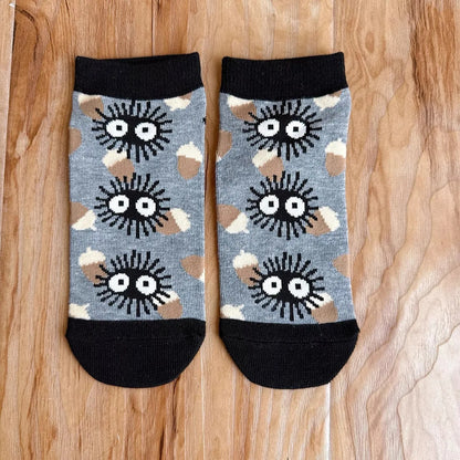 Anime Calcifer Cat Socks