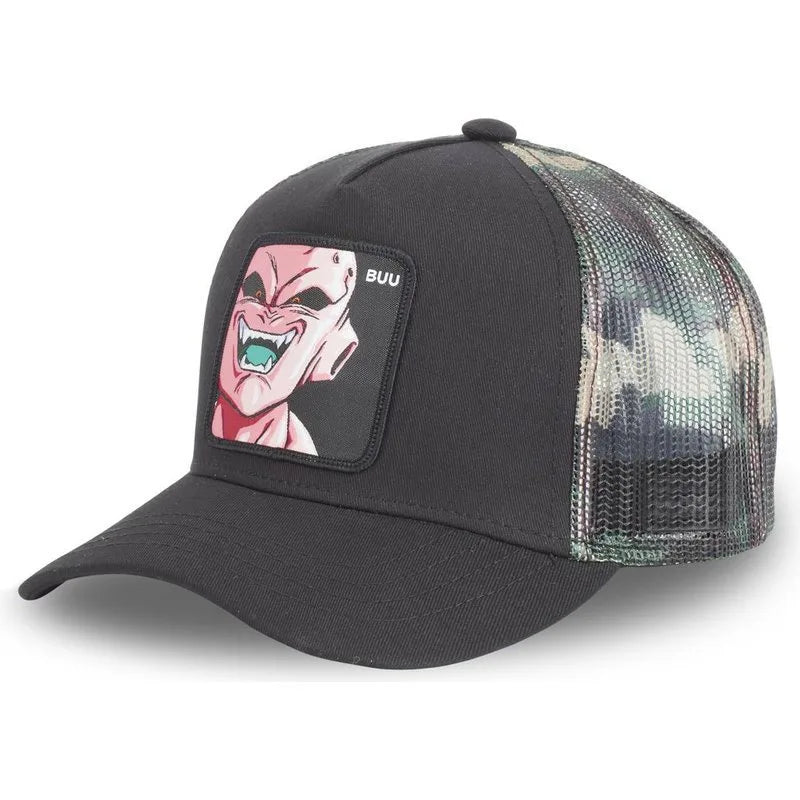 Dragon Ball Son Embroidered Trucker Cap