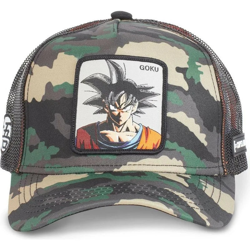 Dragon Ball Son Embroidered Trucker Cap