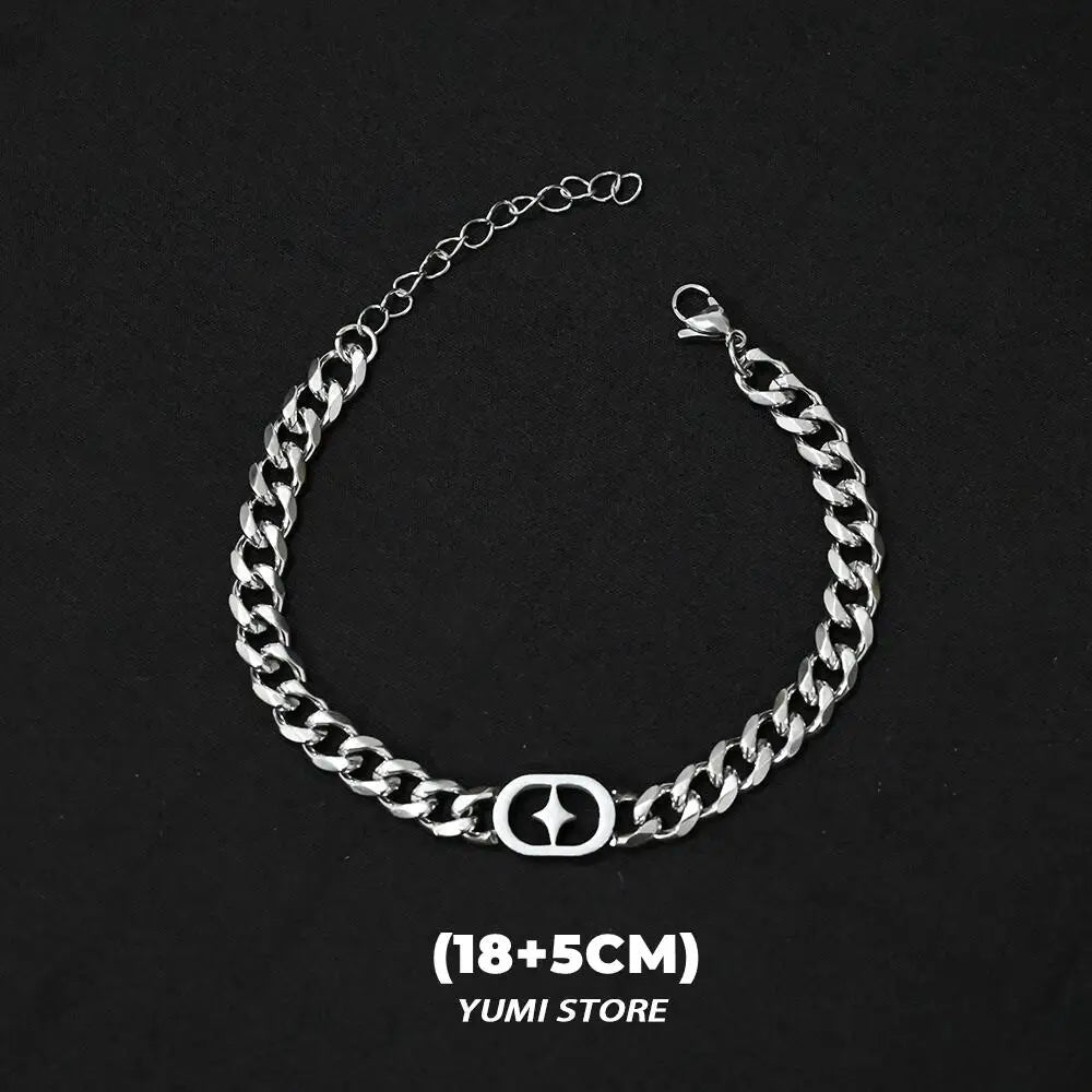 Punk Rivet Bracelet For Man