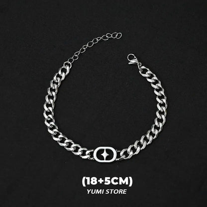 Punk Rivet Bracelet For Man