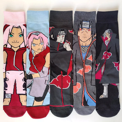 Naruto Anime Men's Crew Socks