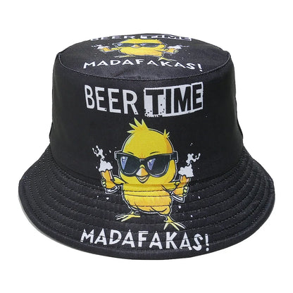 Cartoon Duck Bucket Hat