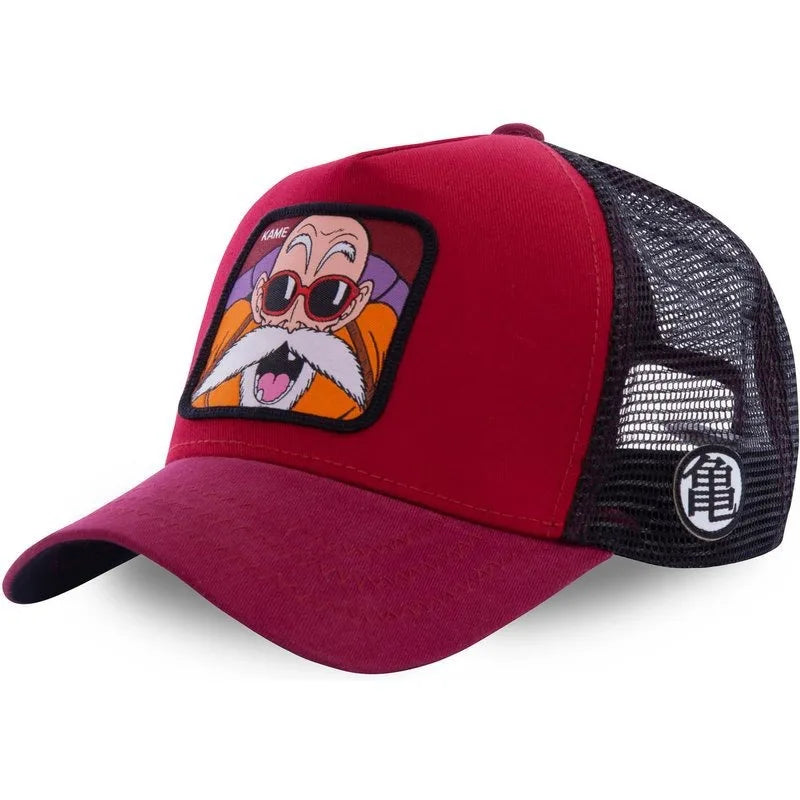 Dragon Ball Son Embroidered Trucker Cap