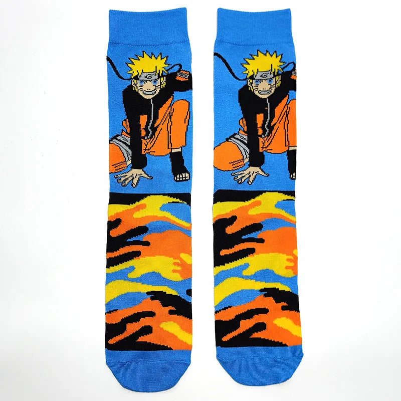 Naruto Anime Men's Crew Socks