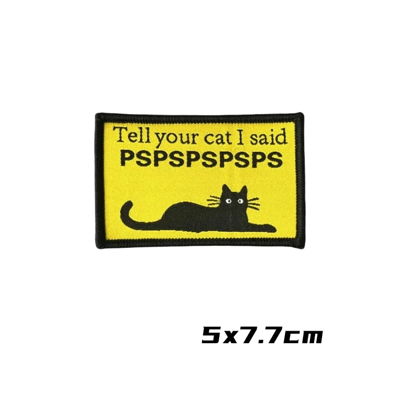 Cartoon Cat Embroidered Armband