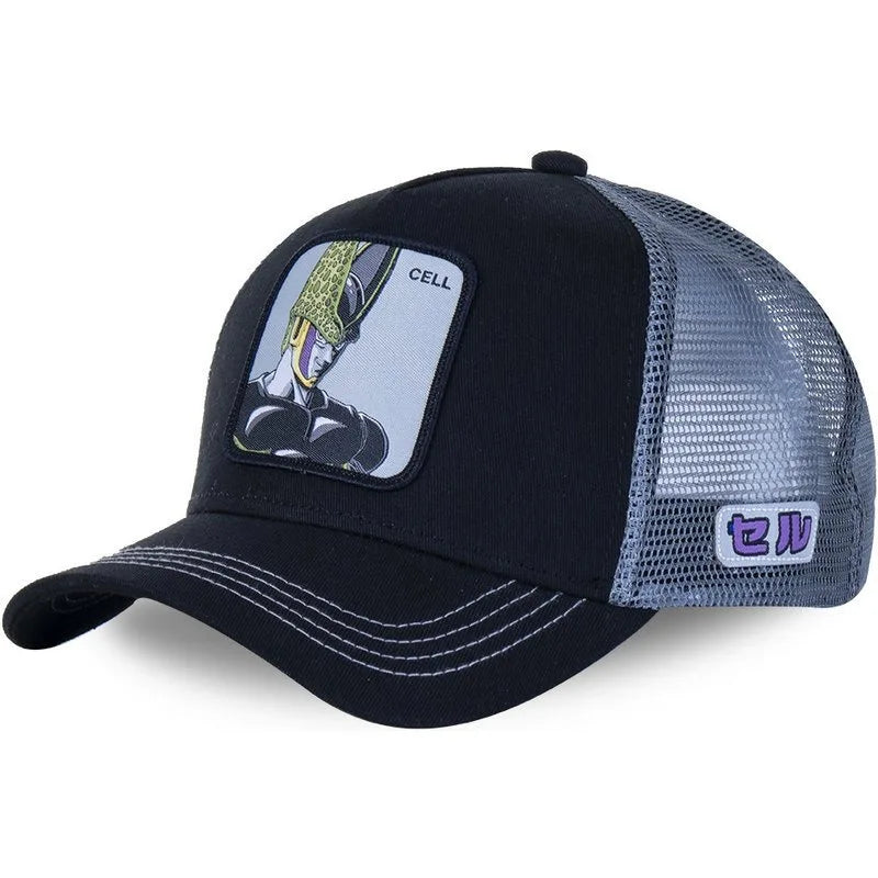Dragon Ball Son Embroidered Trucker Cap
