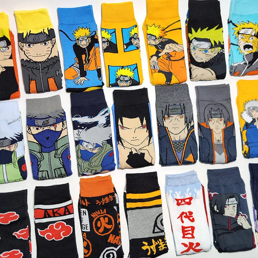 Naruto Anime Men's Crew Socks