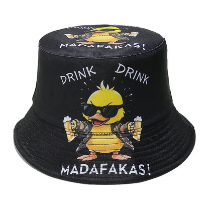 Cartoon Duck Bucket Hat