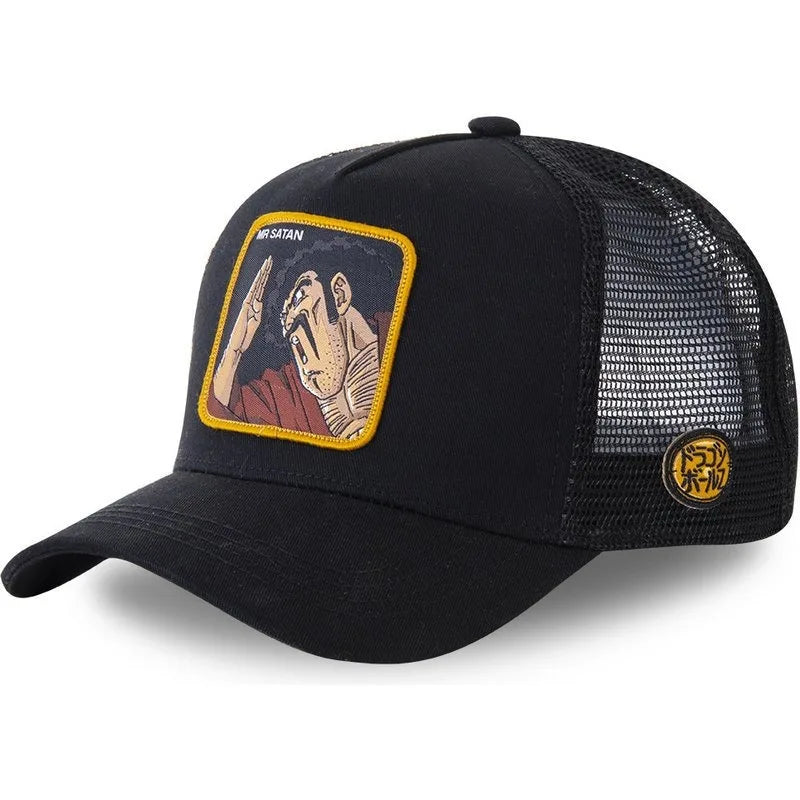 Dragon Ball Son Embroidered Trucker Cap