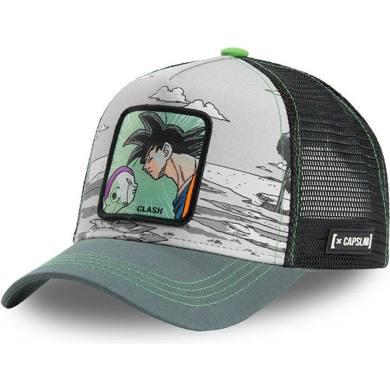 Dragon Ball Son Embroidered Trucker Cap