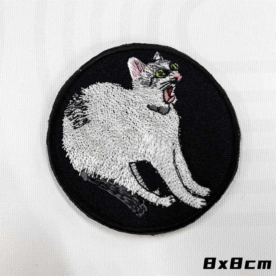 Cartoon Cat Embroidered Armband