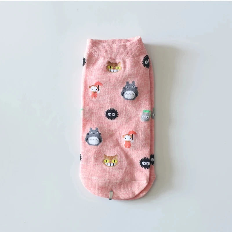 Anime Calcifer Cat Socks