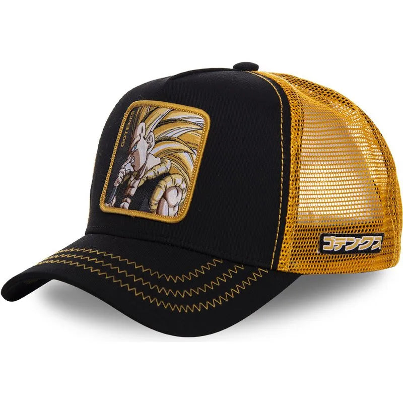 Dragon Ball Son Embroidered Trucker Cap