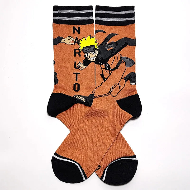 Naruto Anime Men's Crew Socks