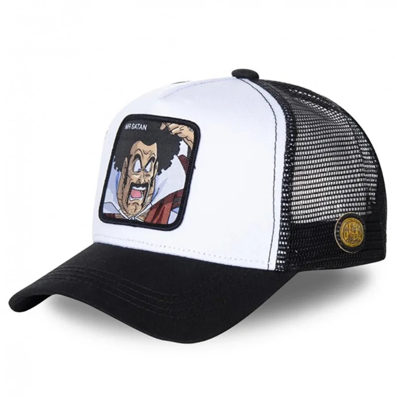 Dragon Ball Son Embroidered Trucker Cap
