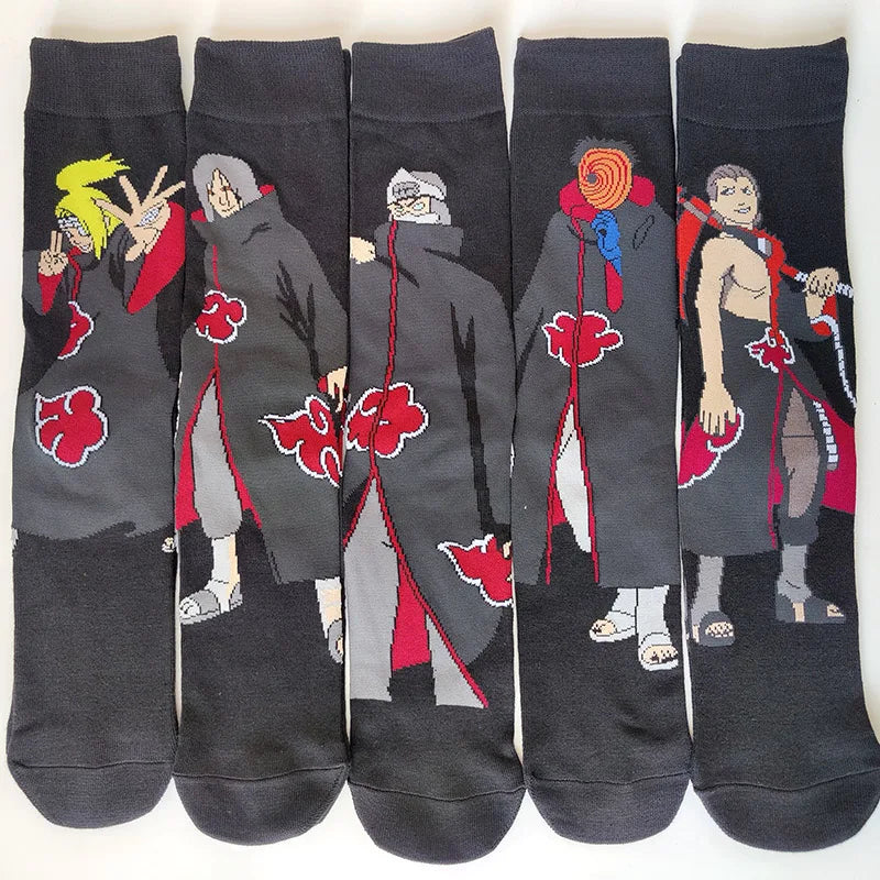Naruto Anime Men's Crew Socks