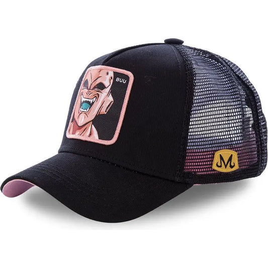 Dragon Ball Son Embroidered Trucker Cap