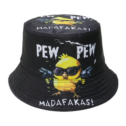 Cartoon Duck Bucket Hat