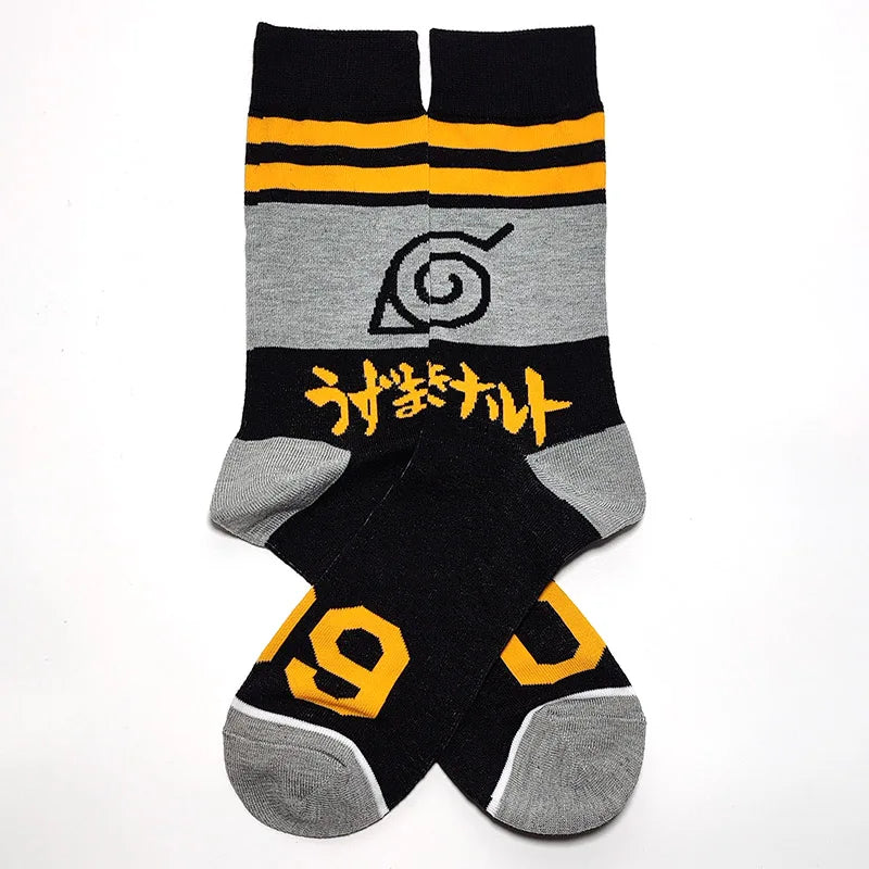 Naruto Anime Men's Crew Socks