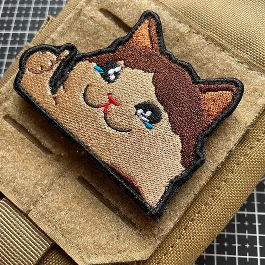 Cartoon Cat Embroidered Armband