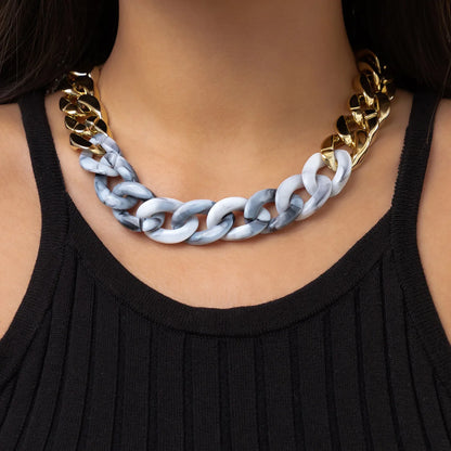 Hip Hop Thick CCB Chain Necklace