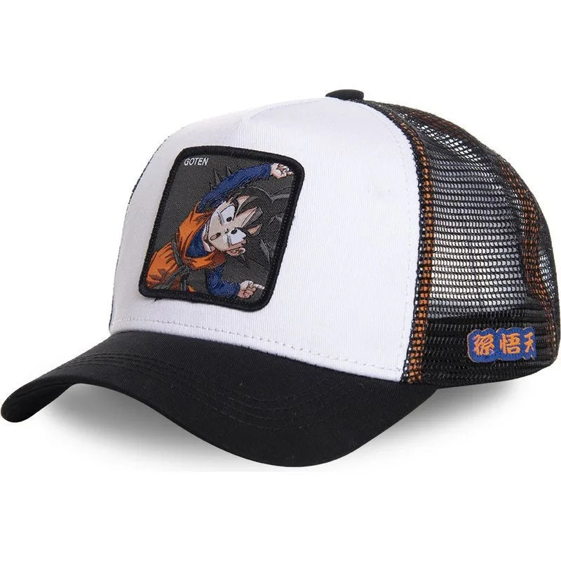 Dragon Ball Son Embroidered Trucker Cap