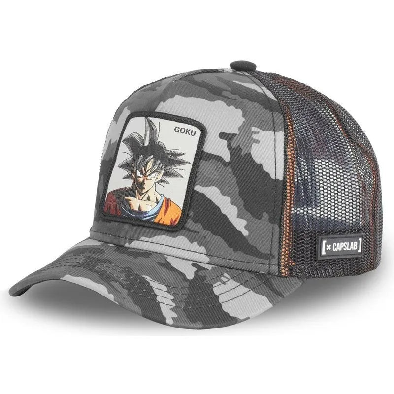 Dragon Ball Son Embroidered Trucker Cap