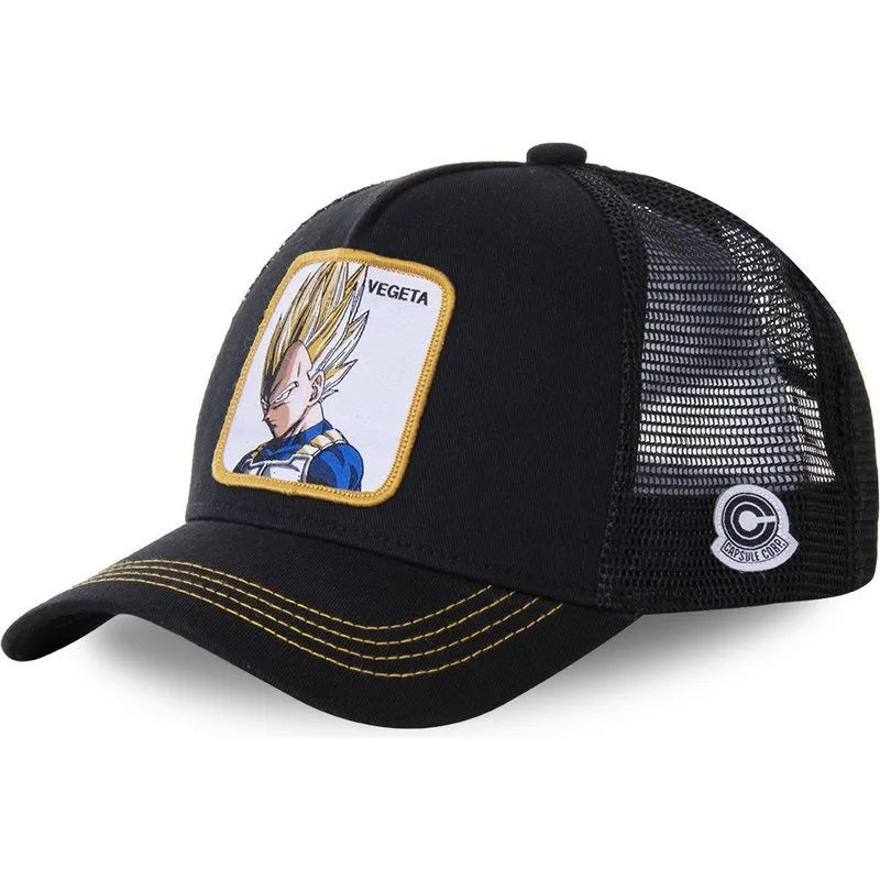 Dragon Ball Son Embroidered Trucker Cap