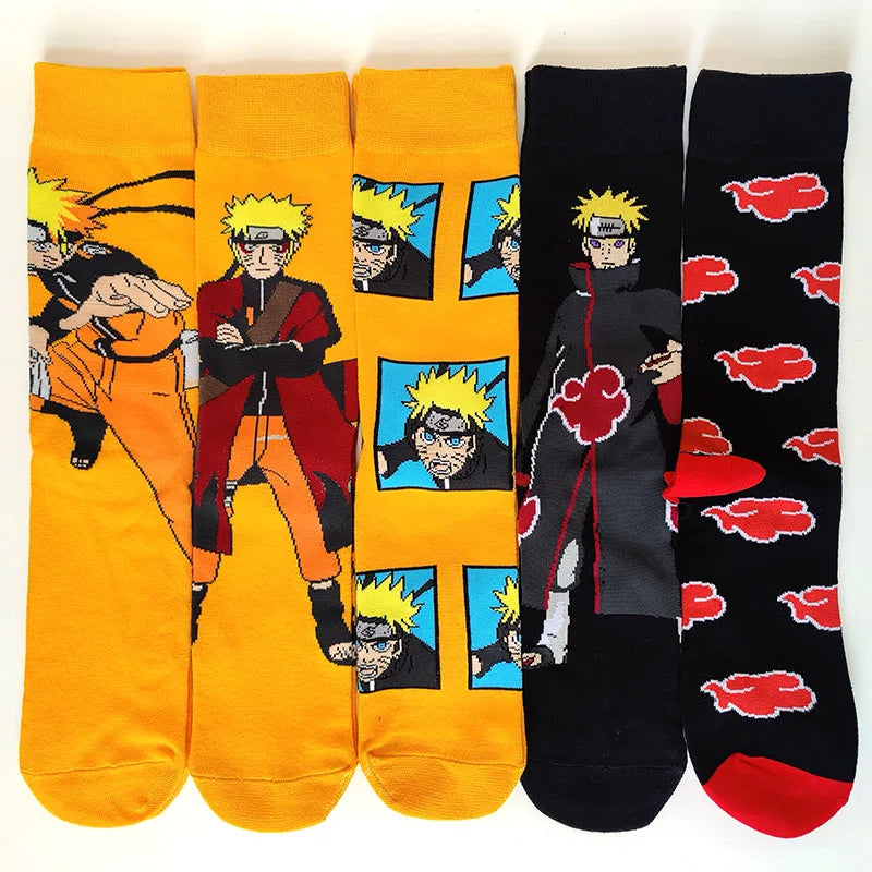 Naruto Anime Men's Crew Socks