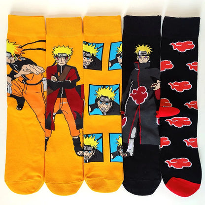 Naruto Anime Men's Crew Socks