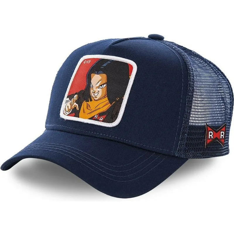 Dragon Ball Son Embroidered Trucker Cap