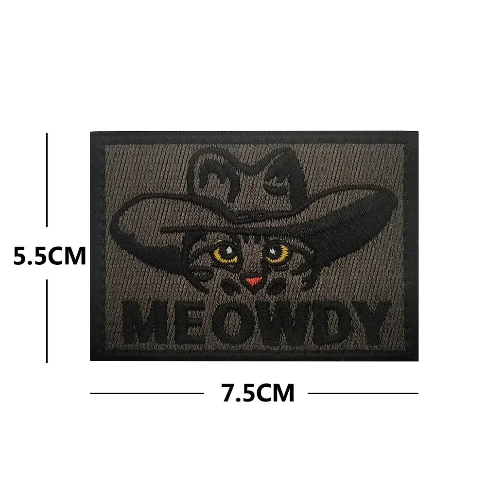 Cartoon Cat Embroidered Armband