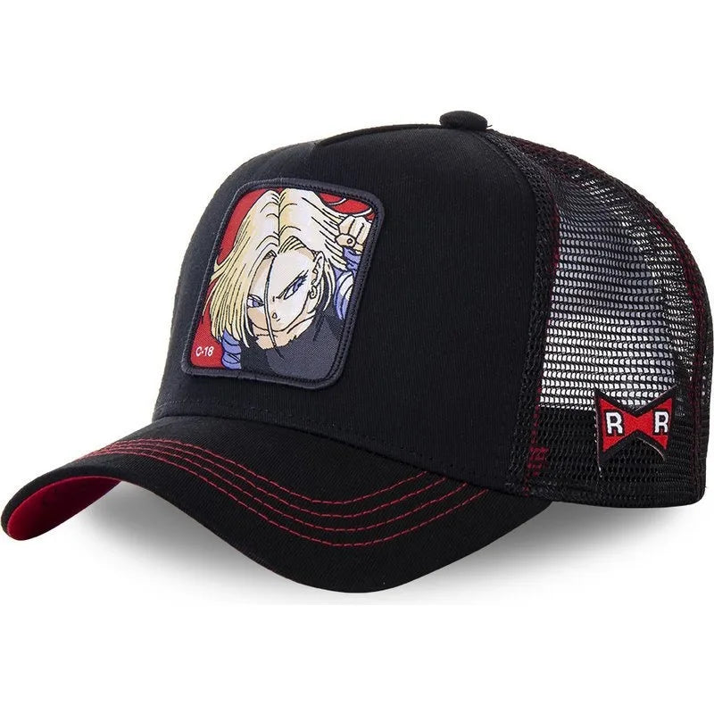 Dragon Ball Son Embroidered Trucker Cap